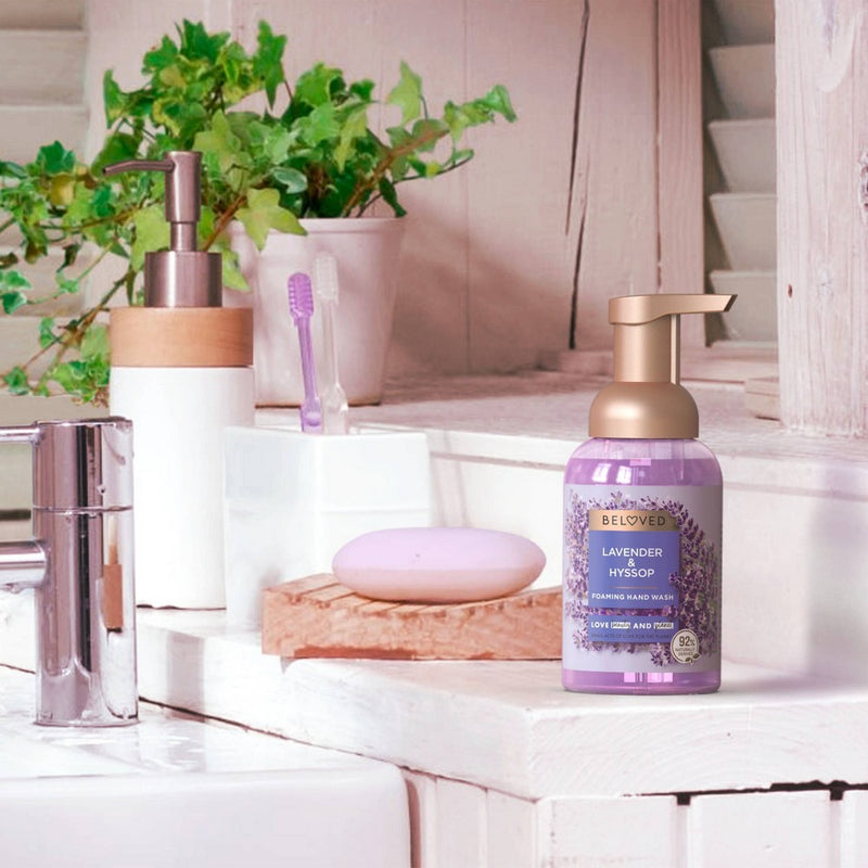 Beloved Lavender & Hyssop Foaming Hand Wash Soap - 8 fl oz