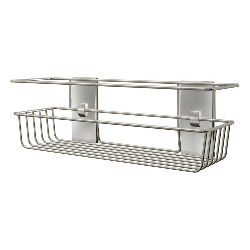 Command Metal Shower Caddy Satin Nickel