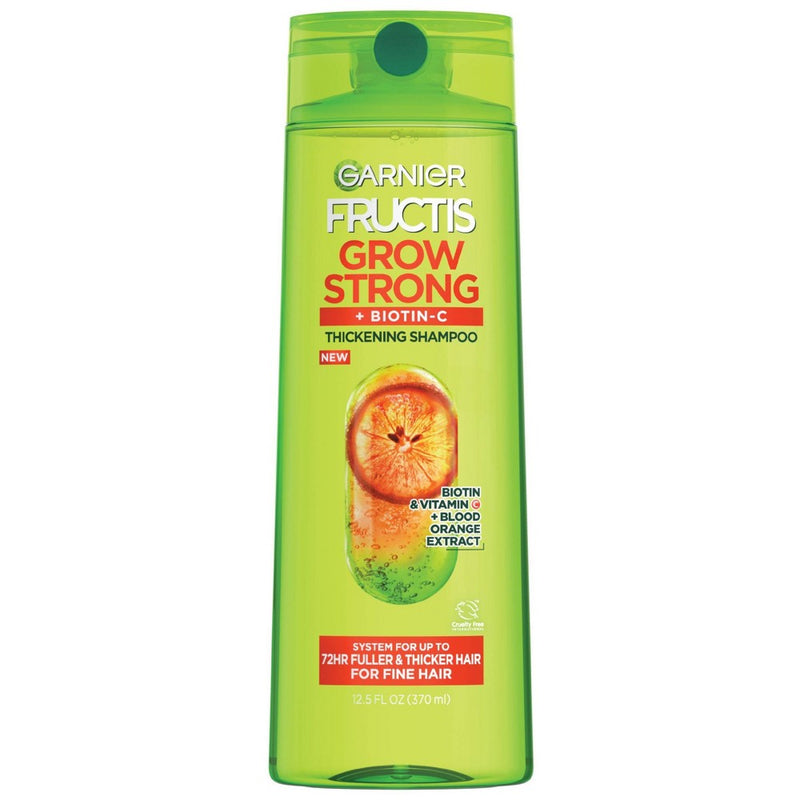 Garnier Fructis Grow Strong Thickening Shampoo for Thin & Fine Hair - 12.5 fl oz