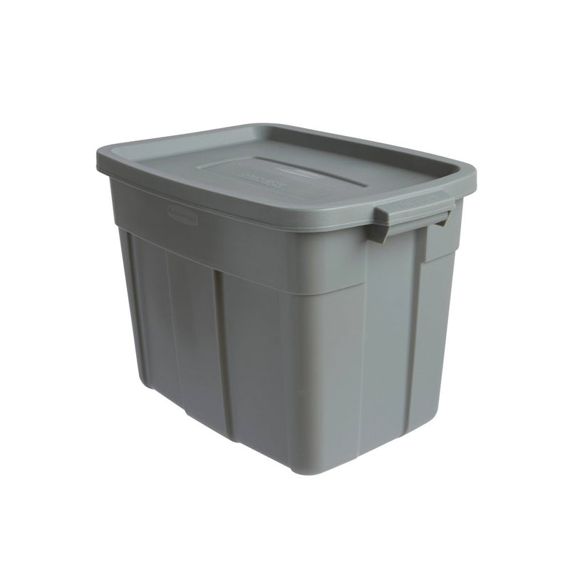 Rubbermaid 18gal Roughneck Storage Tote Gray (LOCAL PICKUP ONLY)