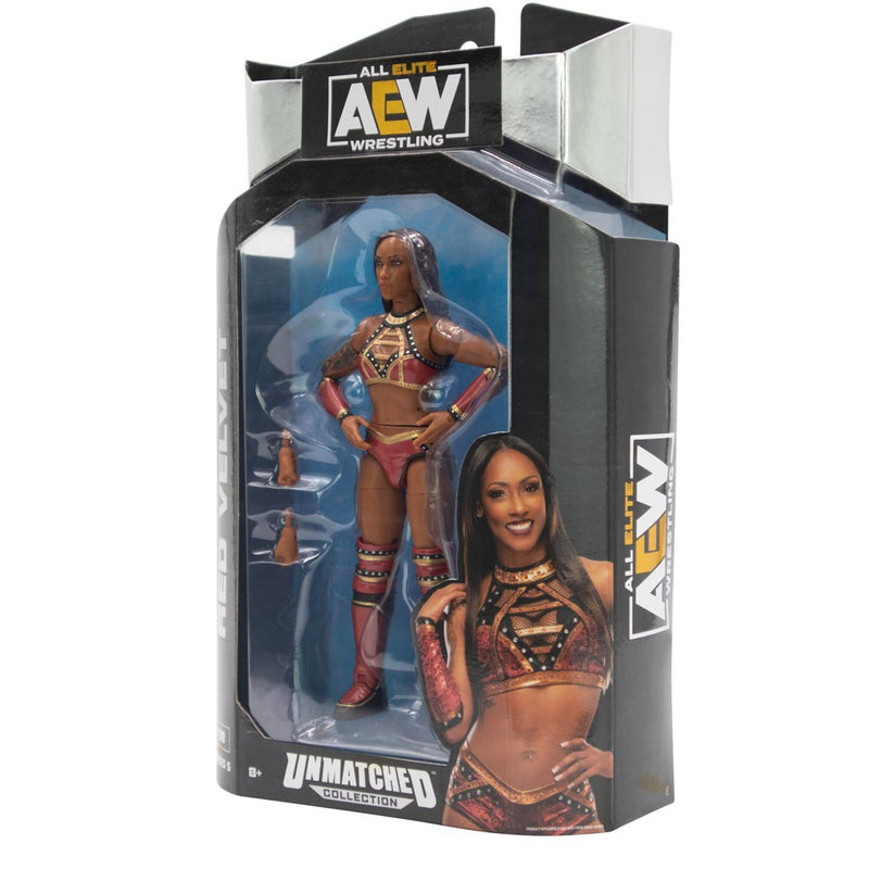 AEW Unmatched Series Collection W5 Red Velvet 6" Action Figure *BRAND NEW*