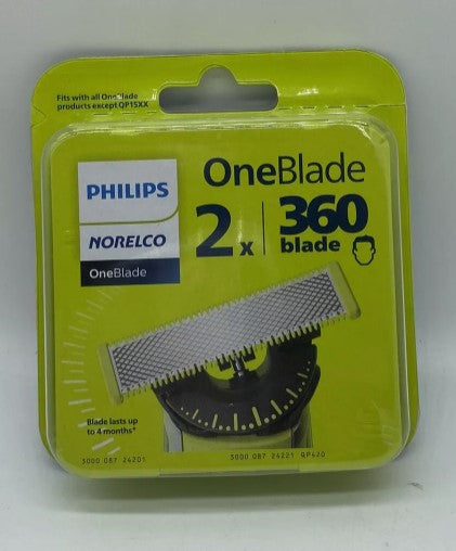 Philips Norelco OneBlade 360 Replacement Blade - QP420/80 - 2pk