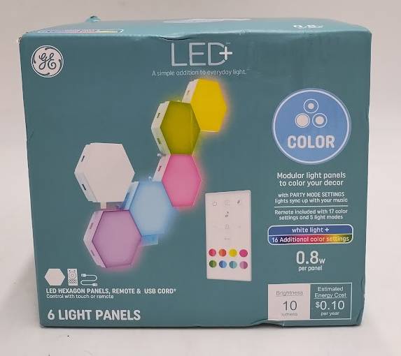 GE LED + Color Tile Light Bulb