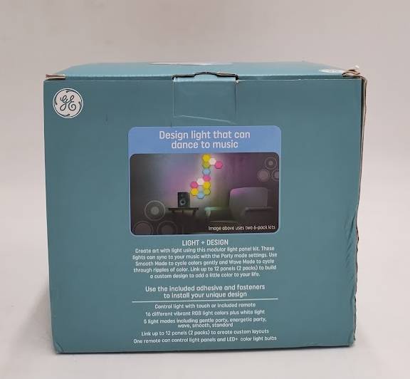 GE LED + Color Tile Light Bulb