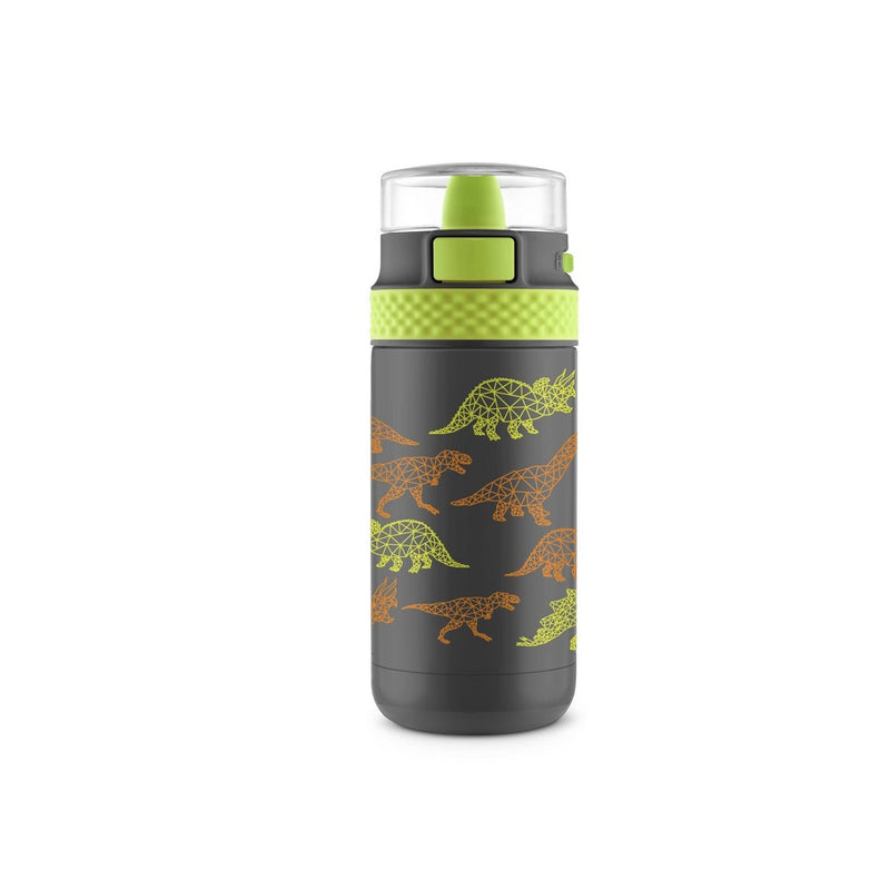 Ello Ride 12oz Stainless Steel Kids Water Bottle (Jurassic)