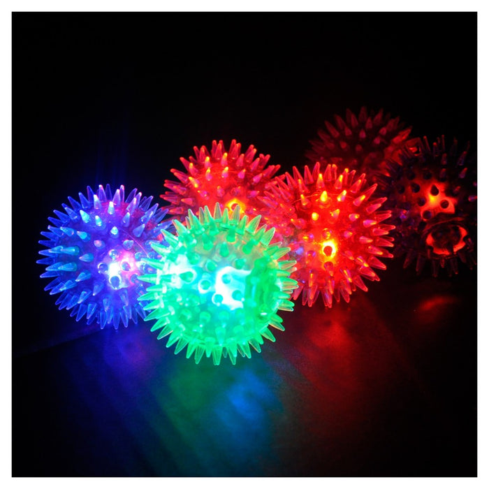 6ct Light-Up Spiky Ball - Spritz™