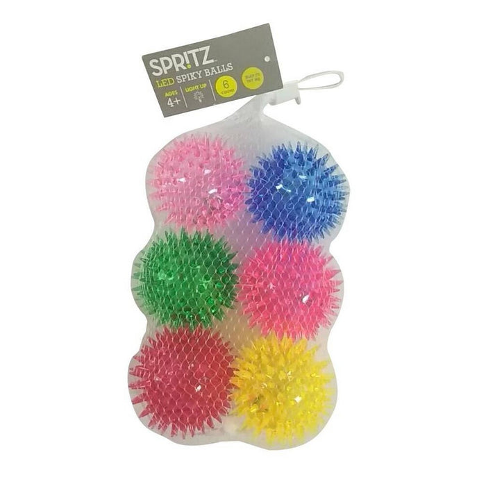 6ct Light-Up Spiky Ball - Spritz™