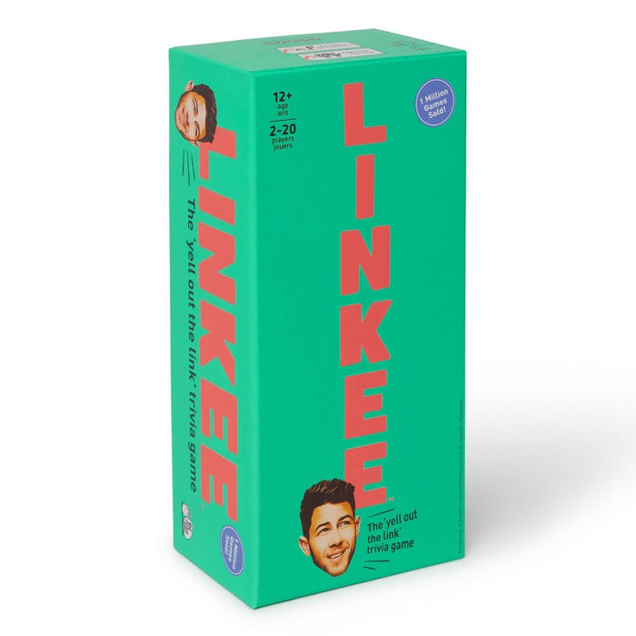 Big Potato Nick Jonas Edition Linkee Party Trivia Card Game *BRAND NEW & SEALED*