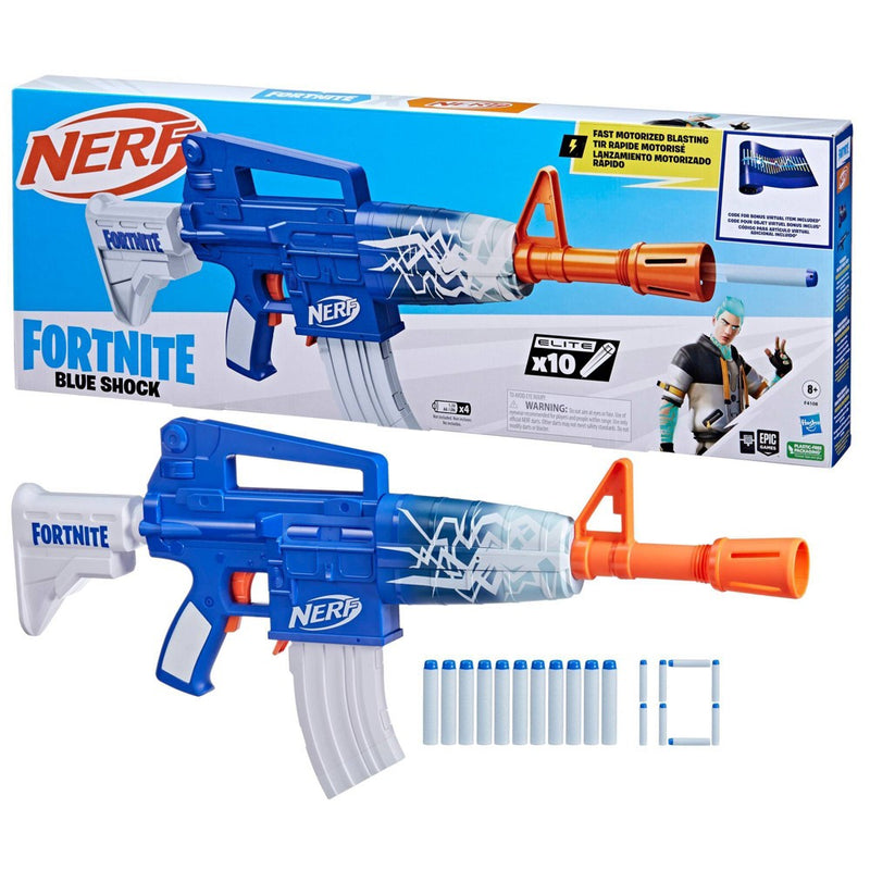 NERF Fortnite Blue Shock Dart Blaster (LOCAL PICKUP ONLY)