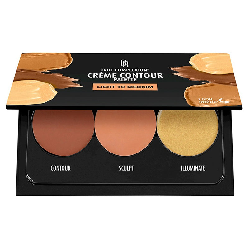 Black Radiance True Complexion  Creme Contour Palette - Light To Medium - 0.26oz