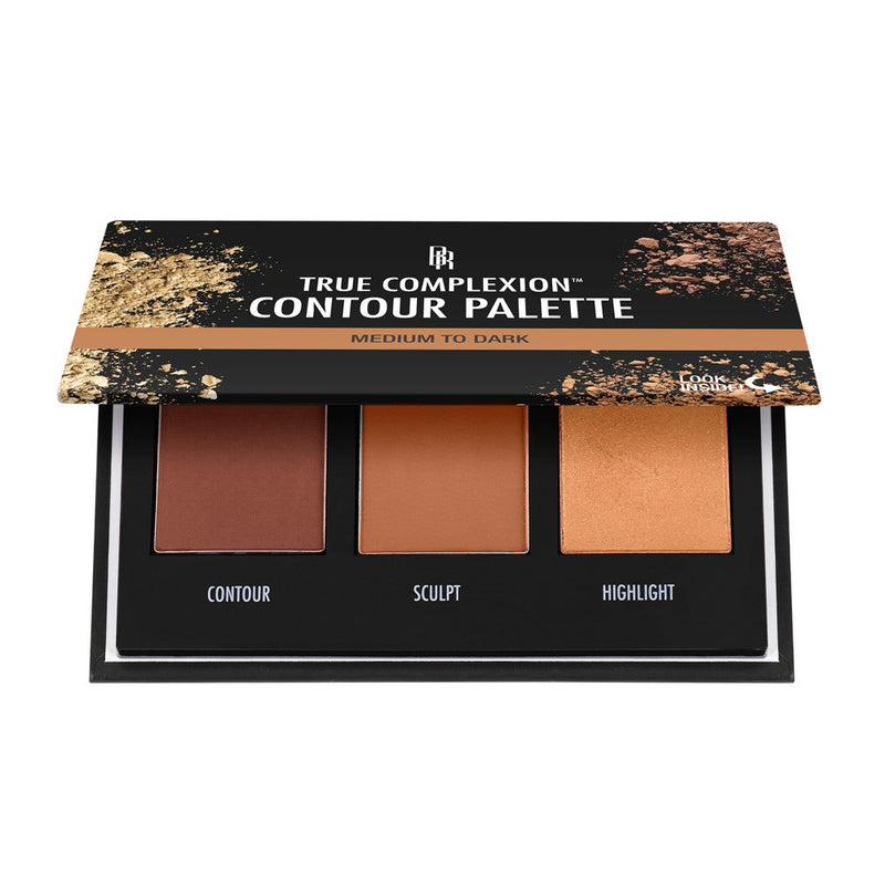 Black Radiance True Complexion Contour Palette - Medium to Dark - 0.38oz