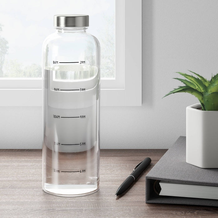 34oz Single Wall Plastic Bottle Clear - Room Essentials™