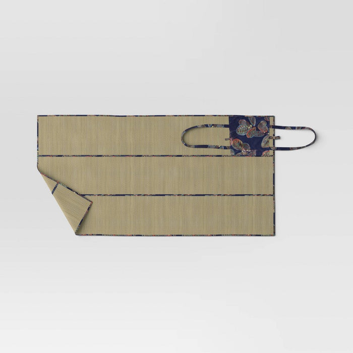 Woven Beach Mat - Navy - Threshold™