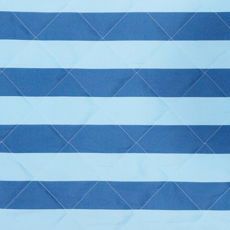 72" x 60" Game and Stripes Picnic Blanket Blue - Sun Squad™