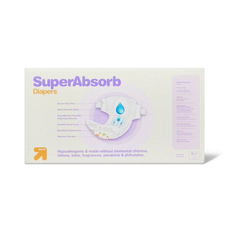 Disposable Diapers Giant Pack - Size 4 - 132ct - up & up™222222