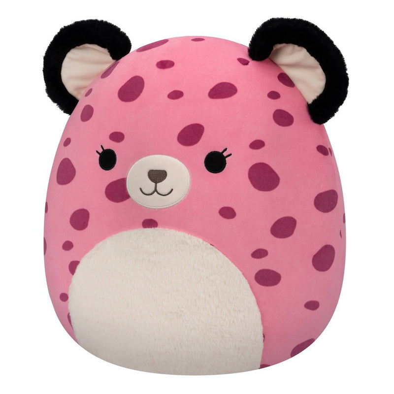 Squishmallows 16" Jalisca the Pink Leopard with Fuzzy Belly Plush Toy