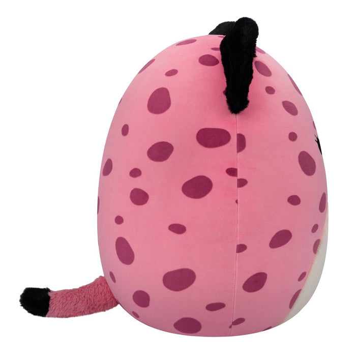 Squishmallows 16" Jalisca the Pink Leopard with Fuzzy Belly Plush Toy