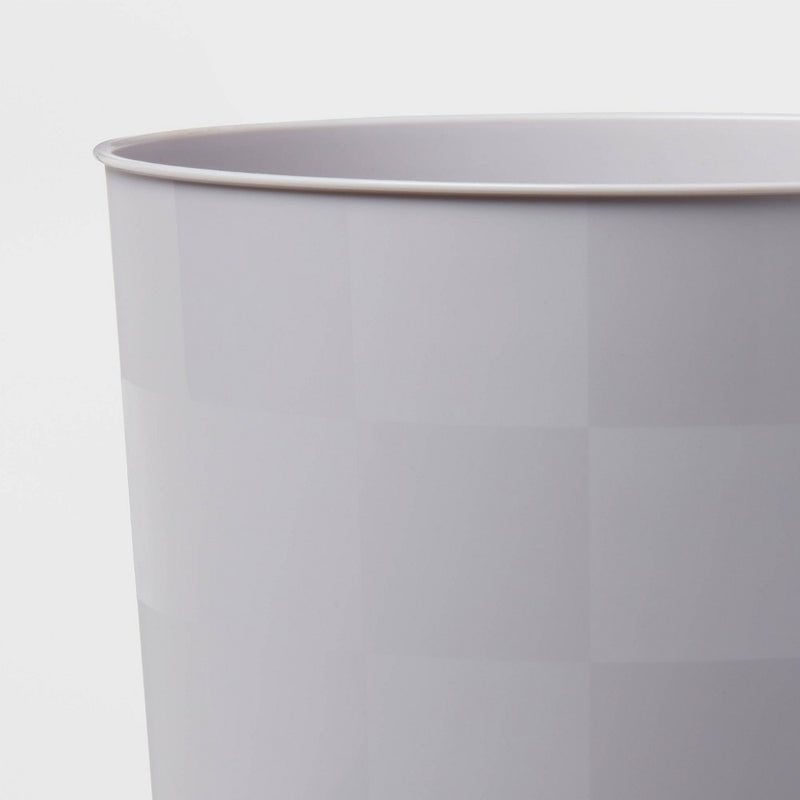 Wastebasket Sleek Silver - Room Essentials™