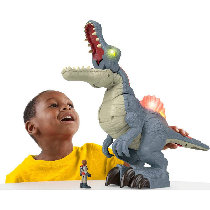 Fisher-Price Imaginext Jurassic World Ultra Snap Spinosaurus *NEW & SEALED*