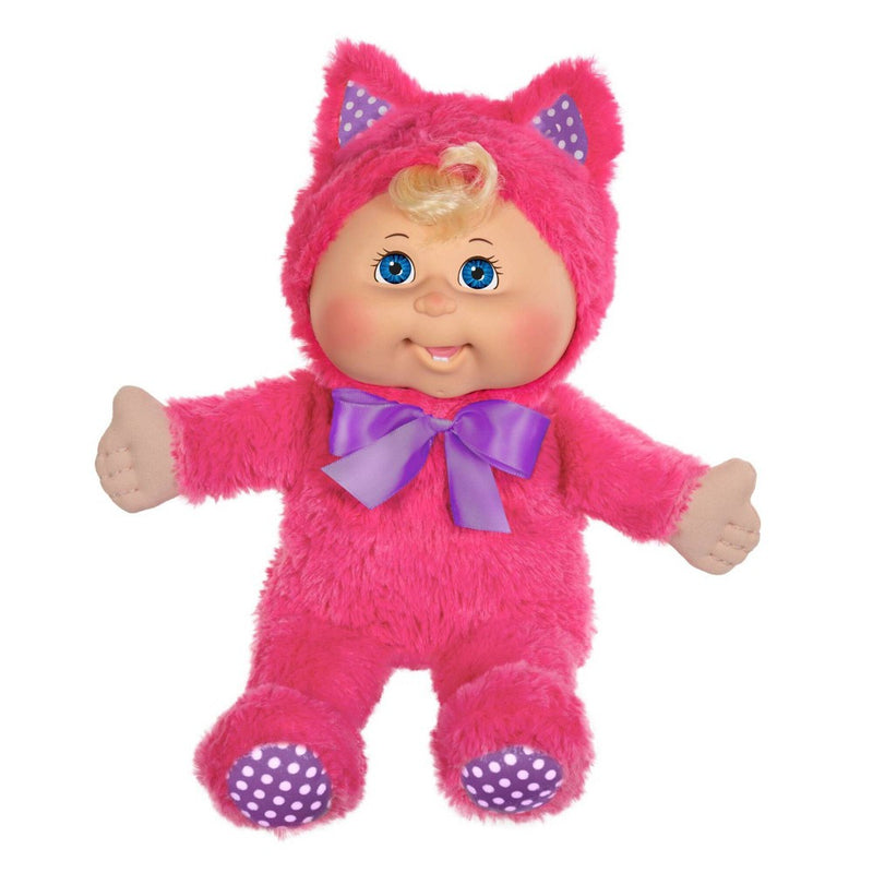 Cabbage Patch Kids Giggle With Me Pink Kitty with Blue Eyes Baby Doll