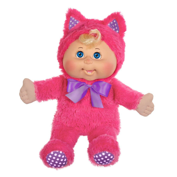 Cabbage Patch Kids Giggle With Me Pink Kitty with Blue Eyes Baby Doll