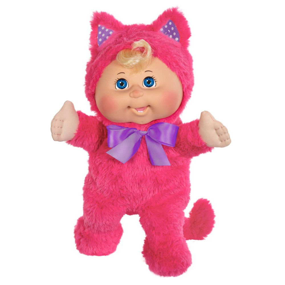 Cabbage Patch Kids Giggle With Me Pink Kitty with Blue Eyes Baby Doll ...