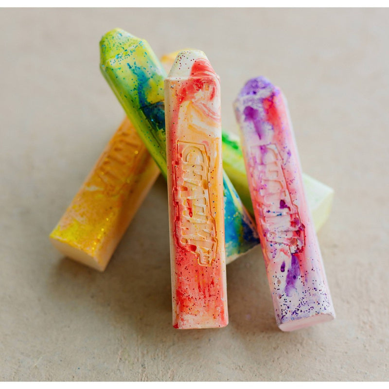 Chuckle & Roar Glitterpop Chawk! Chalk Set - 5pc
