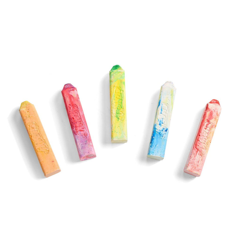 Chuckle & Roar Glitterpop Chawk! Chalk Set - 5pc