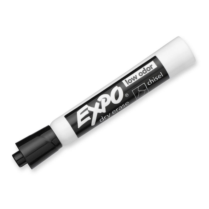Expo 4pk Dry Erase Markers Chisel Tip Black
