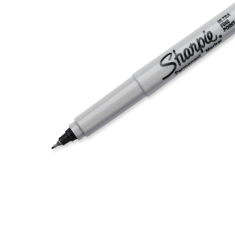 Sharpie 2pk Permanent Markers Ultra Fine Tip Black