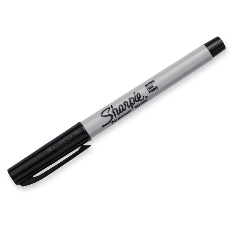Sharpie 2pk Permanent Markers Ultra Fine Tip Black