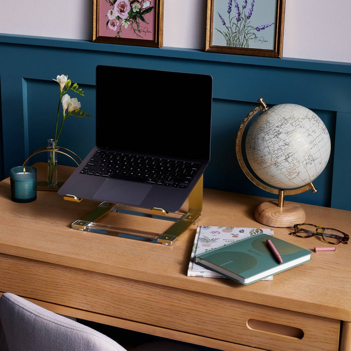 College Ruled Journal 7.75"x5.5" Modern Green - Threshold™