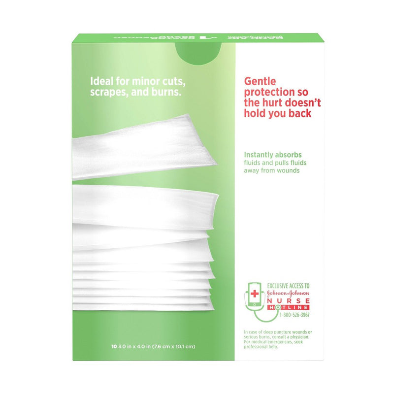 Band-Aid Large Non Stick Pads - 10ct