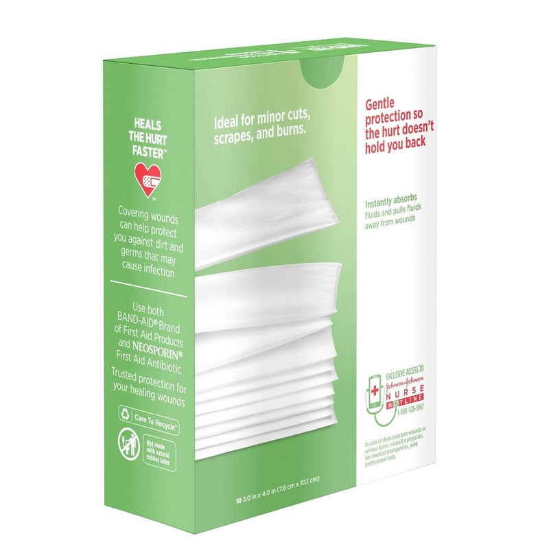 Band-Aid Large Non Stick Pads - 10ct