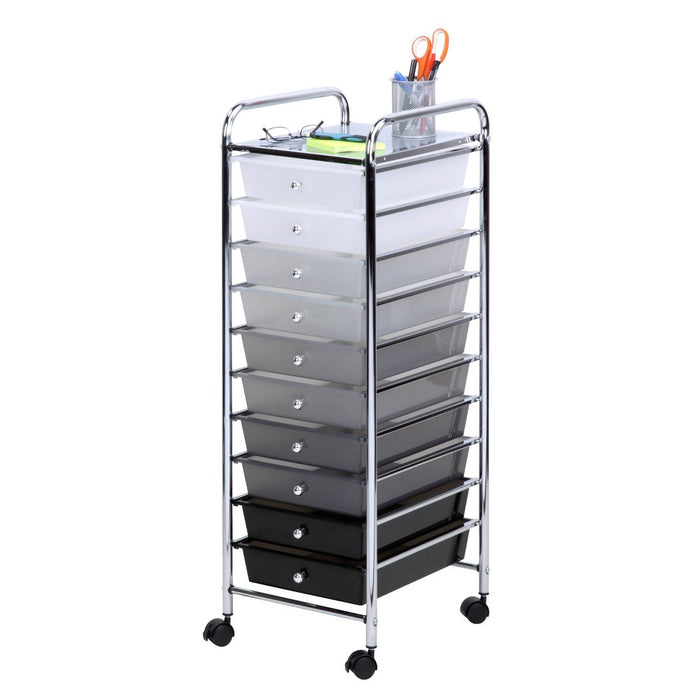 Honey-Can-Do 10 Drawer Cart Shaded (LOCAL PICKUP ONLY)