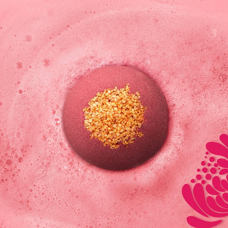 Beloved Bath Bomb - Pomegranate & Geranium - 5oz