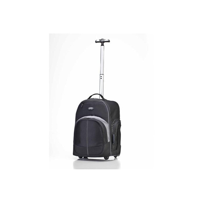 Targus 16” Compact Rolling Backpack, Black