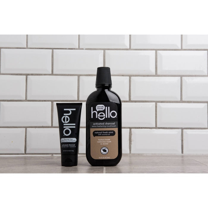 hello Activated Charcoal Whitening Toothpaste - 4oz