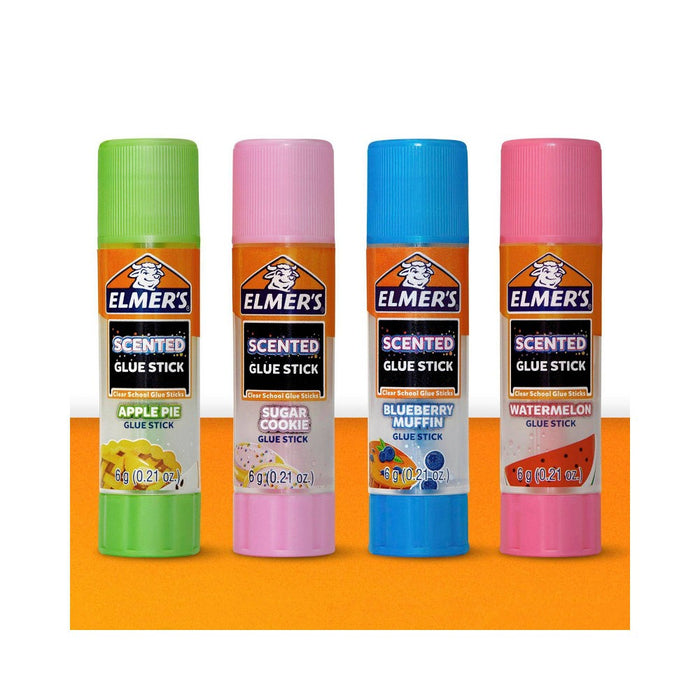 Elmer's 4pk Washable School Glue Sticks Scented