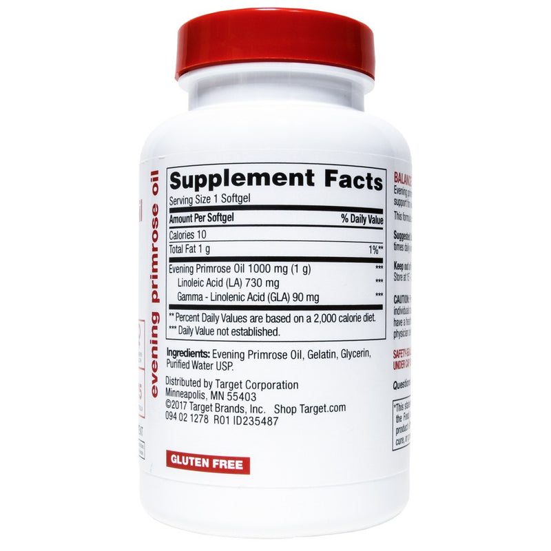 Evening Primrose Oil Dietary Supplement Softgels - 75ct - up & up™