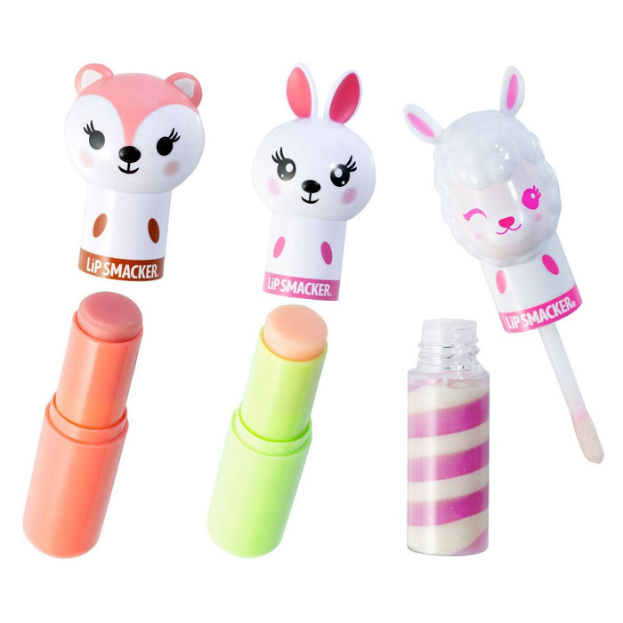 Lip Smacker Lippy Pal Lip Balm - Fox/Bunny/Llama - 0.54oz/3pk