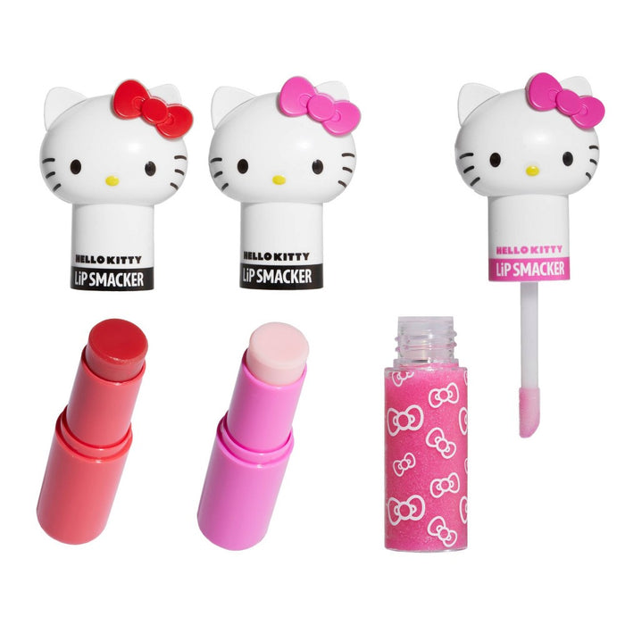 Lip Smacker Hello Kitty Lip Makeup - Lippy Pal - 3pk - 0.56oz