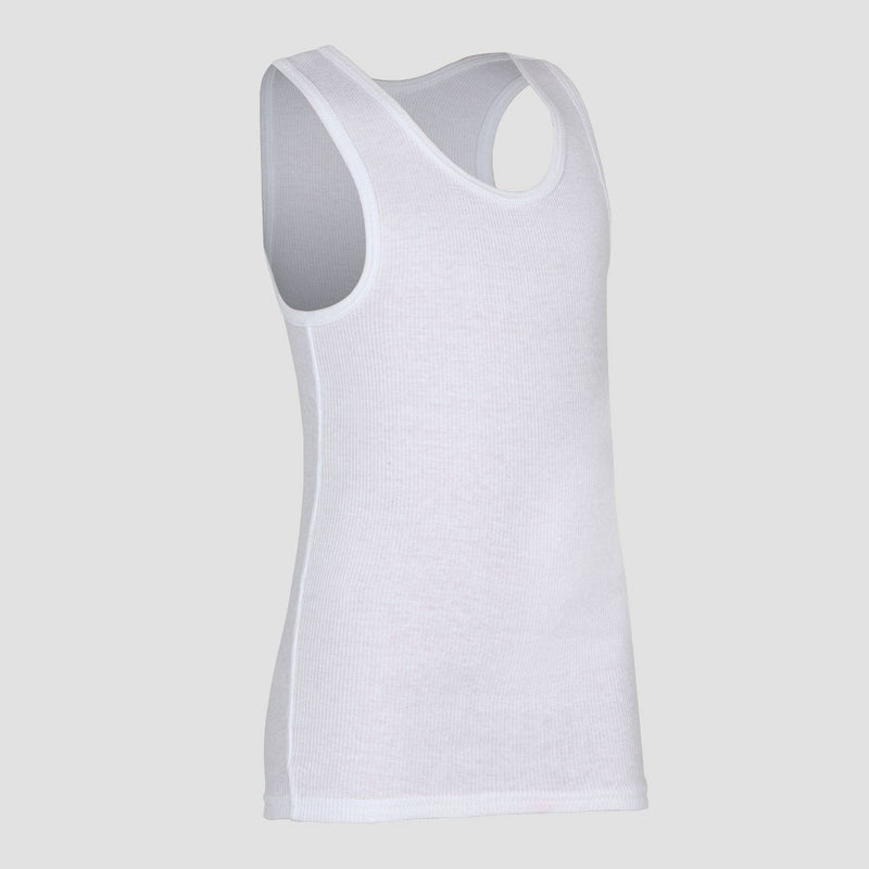 Fruit of the Loom Boys' 5pk Tank Top A-Shirt - White M