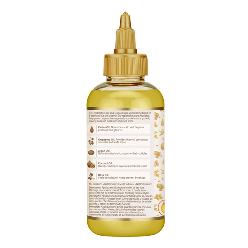 African Pride Hair Moisture Miracle Strengthen and Protect 5 Essential Oils - 4 fl oz
