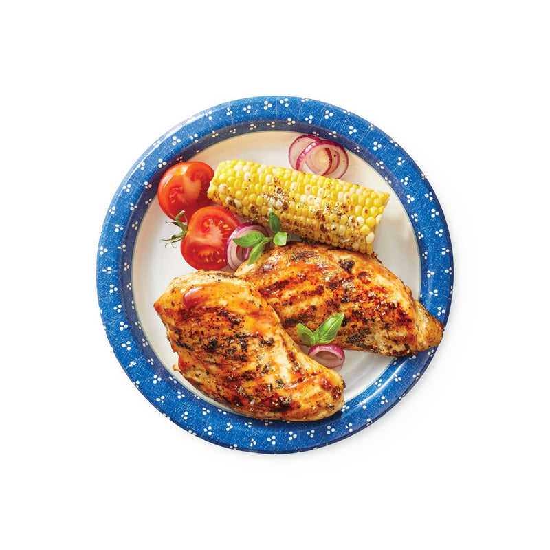 Textured Dot Paper Plate 10" - 54ct - up & up™