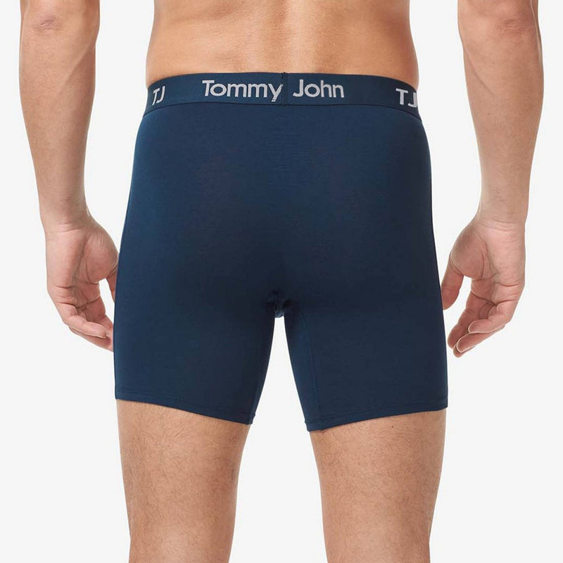 TJ | Tommy John™ Men's 6'' Boxer Briefs 2pk - Dress Blue/Turbulence S