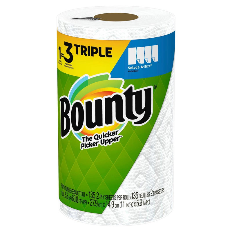 Bounty Select-A-Size Paper Towels - 1 Triple Roll5