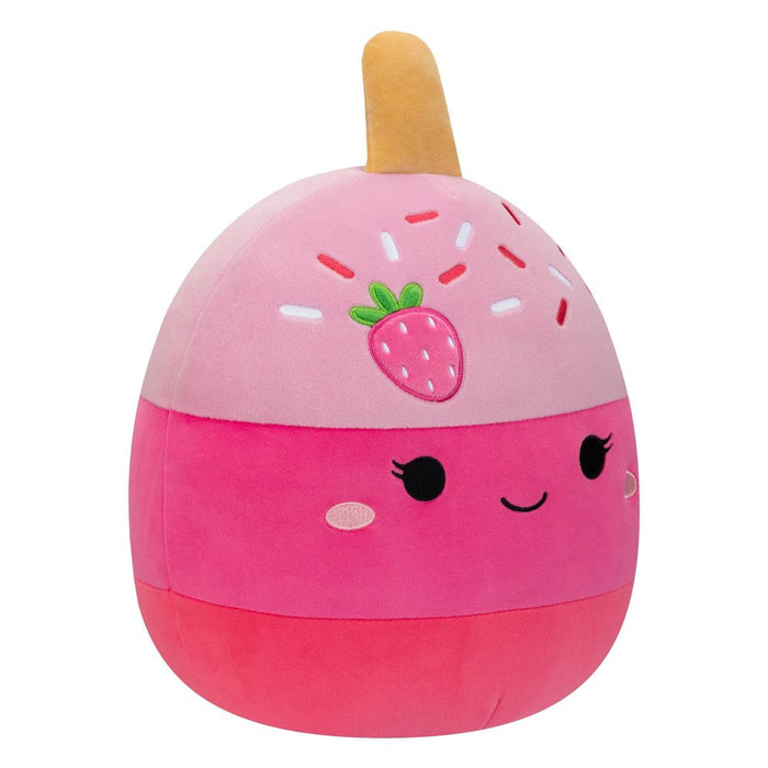 Squishmallows 11" Pama the Pink Strawberry Cake Pop Plush Toy