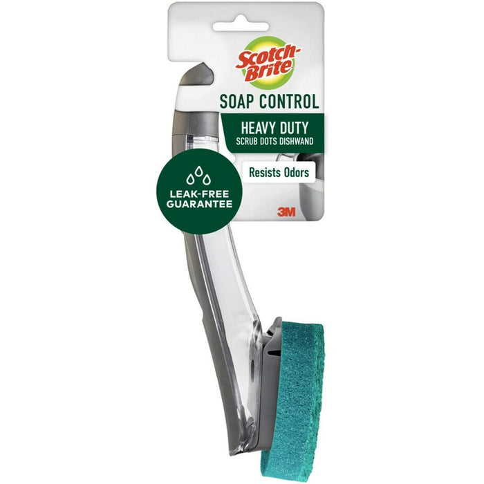 Scotch-Brite Advanced Soap Control Heavy Duty Scrubber Dishwand