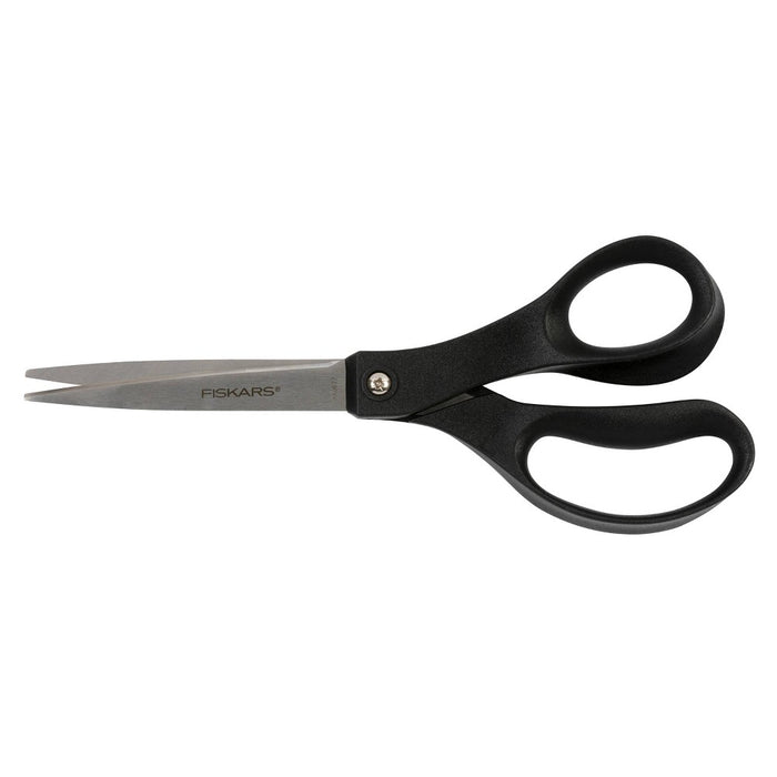 Fiskars 8" Performance Straight Fashion Scissors Black